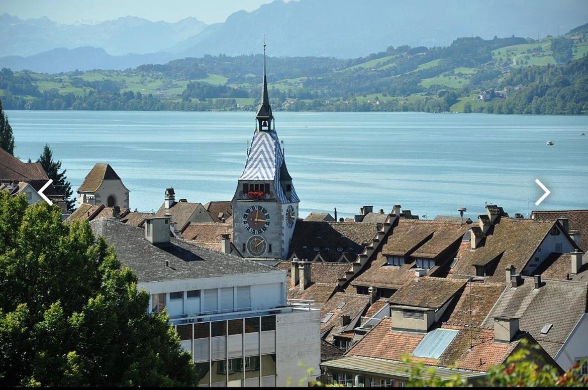 Studio Flat In The Heart Of Zug, Ideal For Solo Travellers Apartment Ngoại thất bức ảnh